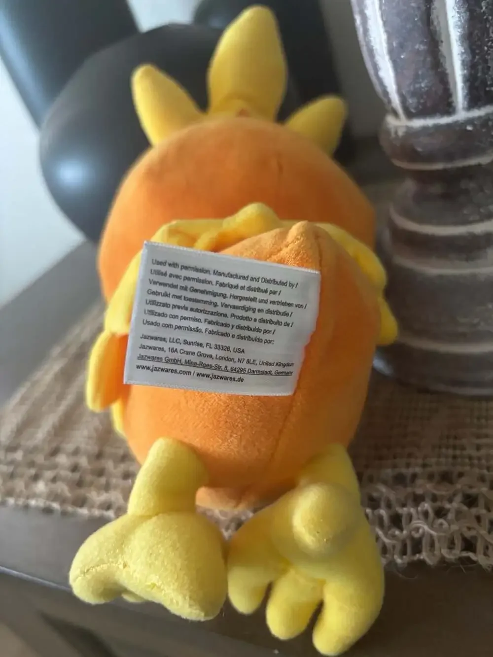 Jazwares Pokémon Torchic 8-Inch Plush Stuffed Animal